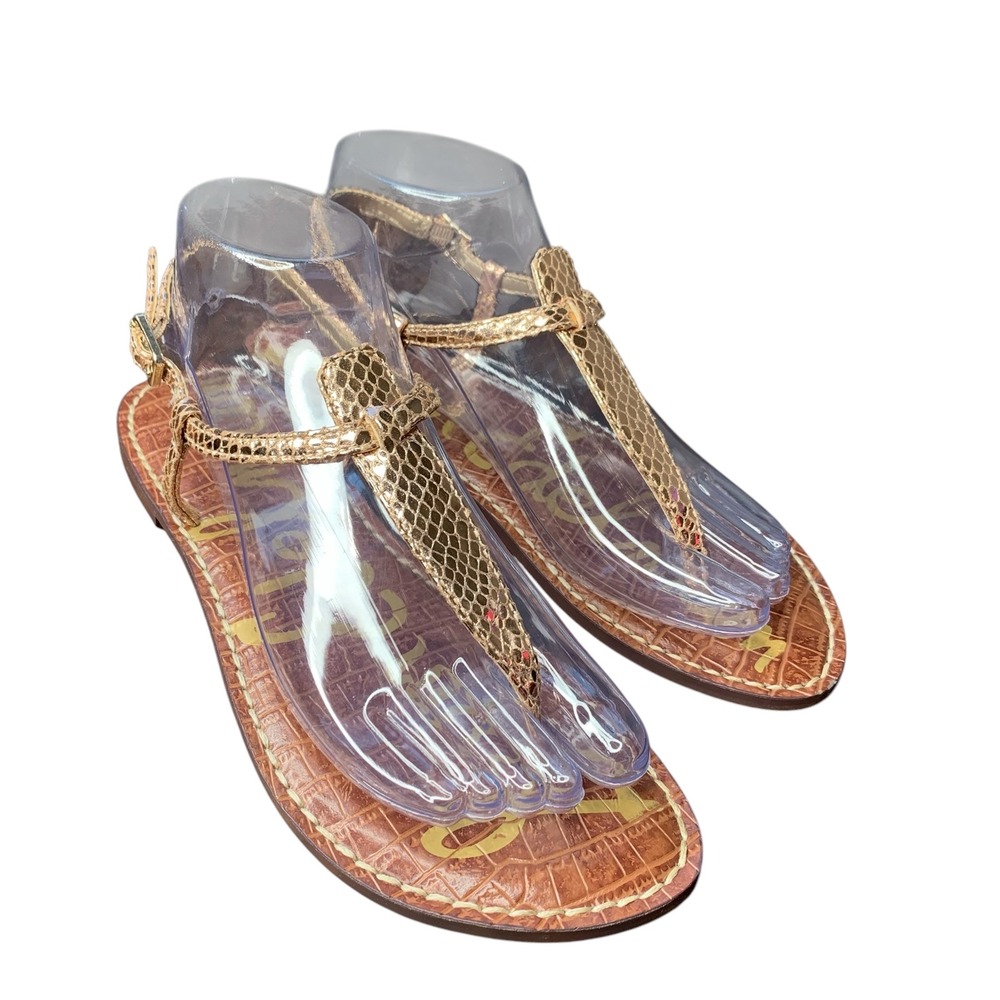 Sam Edelman Tan and Brown Sandals